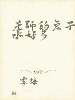 老师的兔子好软水好多