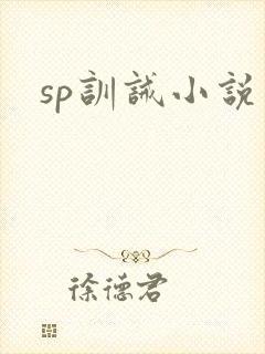 sp训诫小说封面