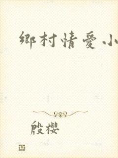 乡村情爱小说封面