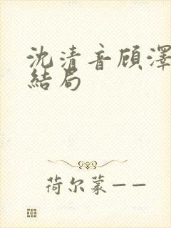 沈清音顾泽番外结局