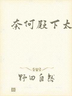 奈何殿下太妖娆