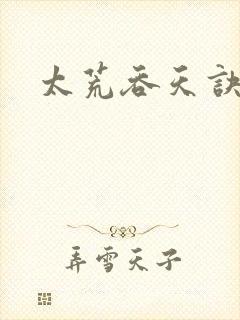 太荒吞天诀小说