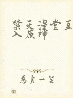 禁天漫堂直接进入原神