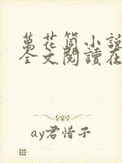 万花筒小说免费全文阅读在线