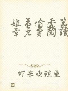 姐弟偷香第10章免费阅读全文封面