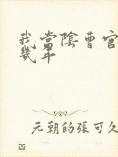 我当阴曹官的那几年
