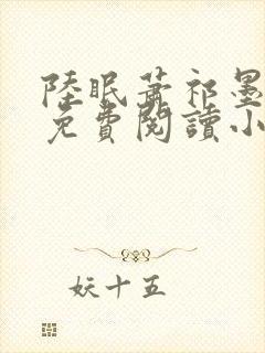 陆眠萧祁墨全文免费阅读小说