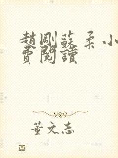 赵刚苏柔小说免费阅读