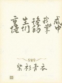 重生后我成了大佬们的掌中娇封面