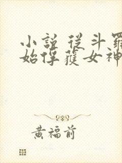 小说 从斗罗开始俘获女神