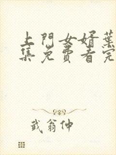 上门女婿叶辰全集免费看完整
