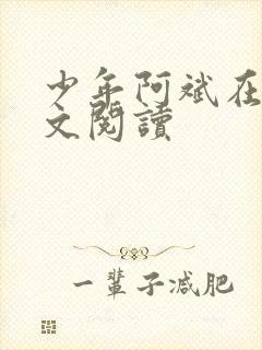 少年阿斌在线全文阅读