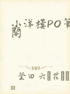 小洋楼PO笔趣阁