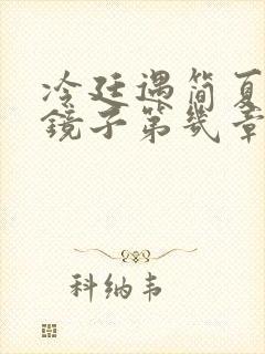 冷廷遇简夏对着镜子第几章