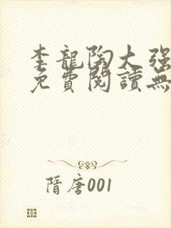 李龙陶大强小说免费阅读无弹窗封面