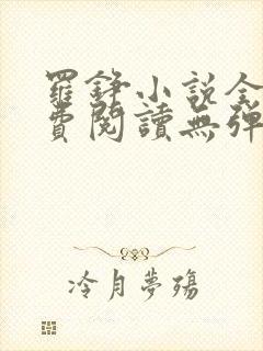 罗铮小说全文免费阅读无弹窗