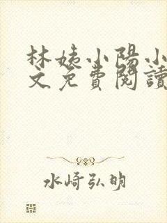 林姨小阳小说全文免费阅读