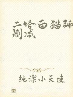 二哈白猫师尊未删减封面