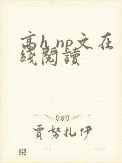 高h np文在线阅读