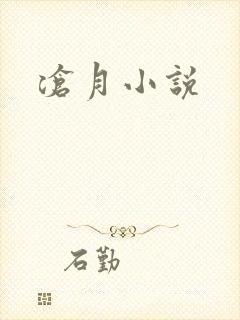 沧月小说封面