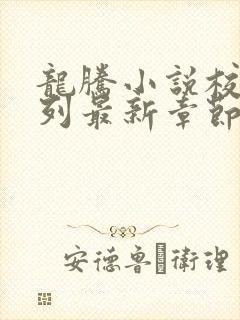 龙腾小说校花系列最新章节更新时间封面