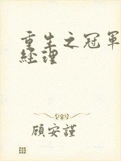 重生之冠军篮球经理封面