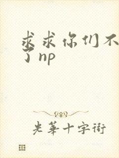 求求你们不要做了np