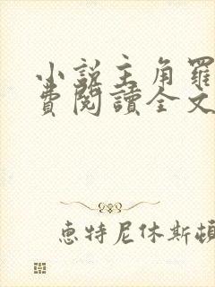小说主角罗铮免费阅读全文