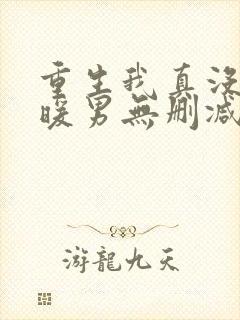重生我真没想当暖男无删减封面