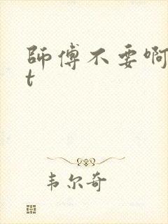 师傅不要啊txt