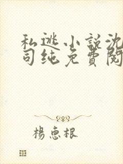 私逃小说沈淮周司纯免费阅读全文