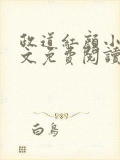 政道红颜小说全文免费阅读无弹窗