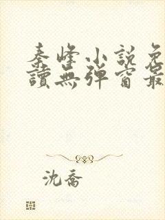 秦峰小说免费阅读无弹窗最新章节