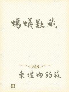 蚂蚁数藏