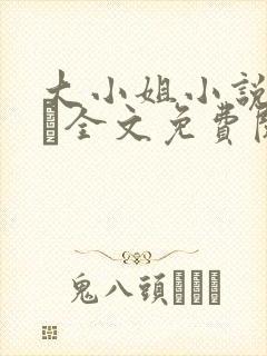 大小姐小说by琂全文免费阅读