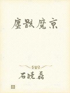 尘骸魔京封面