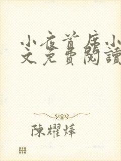 小夜首席小说全文免费阅读