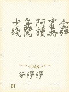 少年阿宾全文在线阅读无弹窗