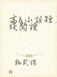 高h小说短篇在线阅读