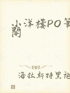 小洋楼PO笔趣阁