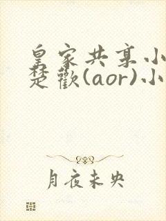 皇家共享小公主楚欢(aor)小说封面