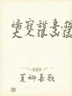 娇宠甜妻,总裁大人狠凶猛