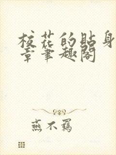 校花的贴身高手章笔趣阁封面
