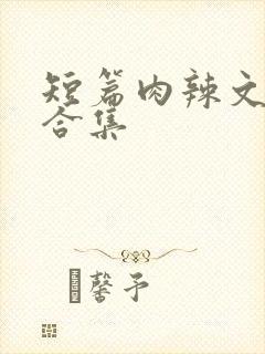 短篇肉辣文小说合集