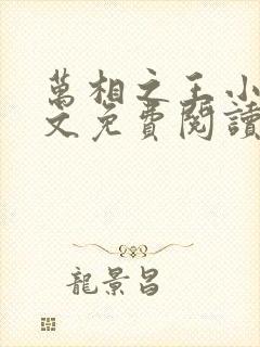 万相之王小说全文免费阅读笔趣阁