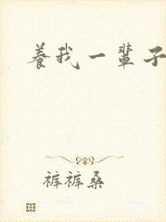 养我一辈子