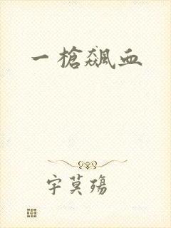 一枪飙血封面