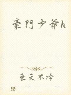 豪门少爷h