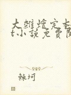 大杂烩完本txt小说免费阅读