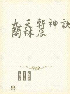 九天斩神诀笔趣阁林辰